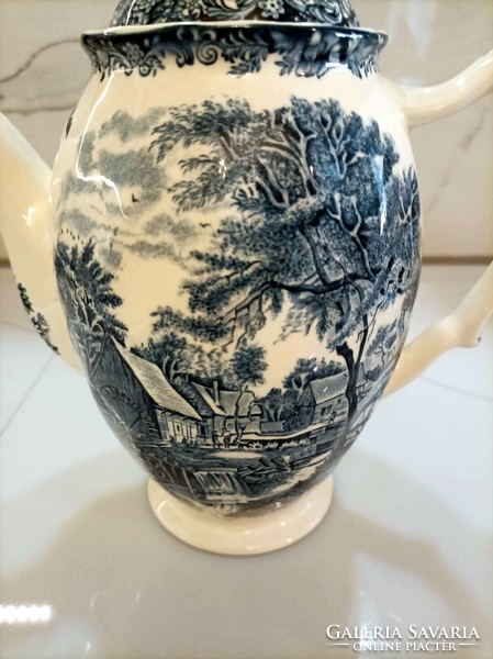 Johnson bros mill stream rare English teapot