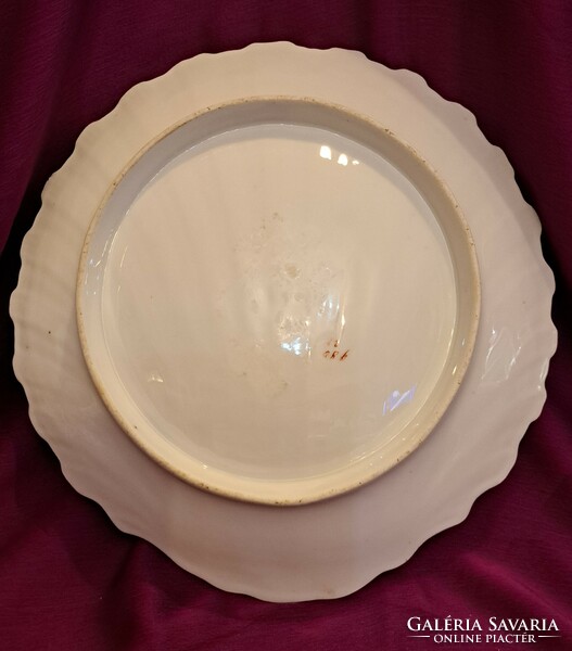 Antique porcelain bowl, table centerpiece (l3706)