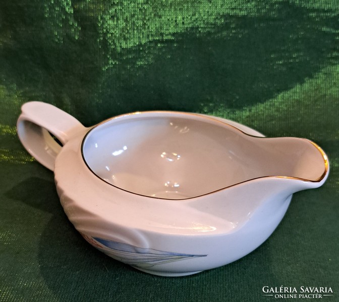 Porcelain pouring sauce bowl (m3680)