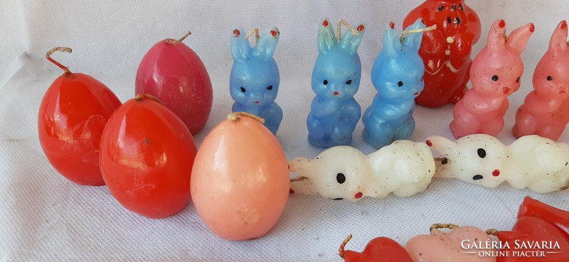 Figural Easter candle collection