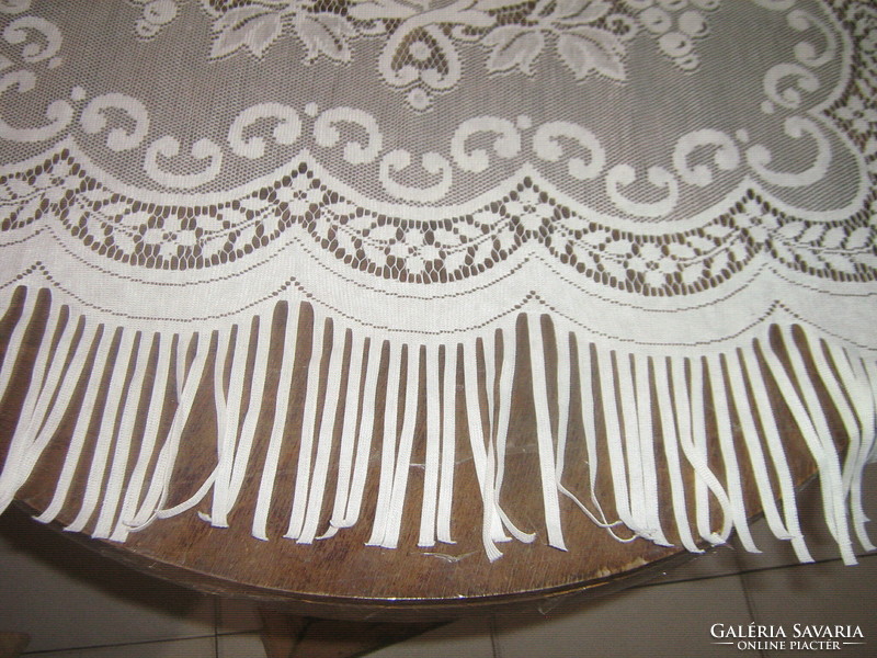 Beautiful special vintage viable fringed bottom curtain