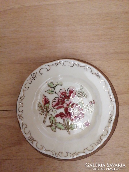 Zsolnay miniatűr tányér eredeti dobozában