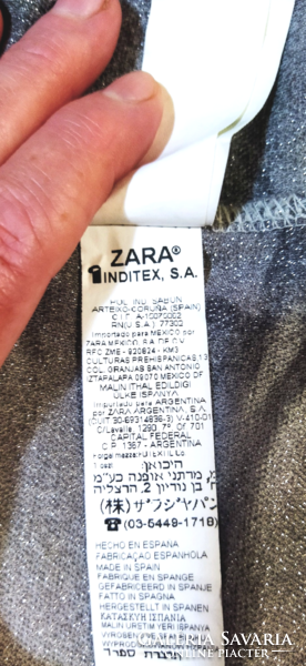 Zara lurex midi szoknya