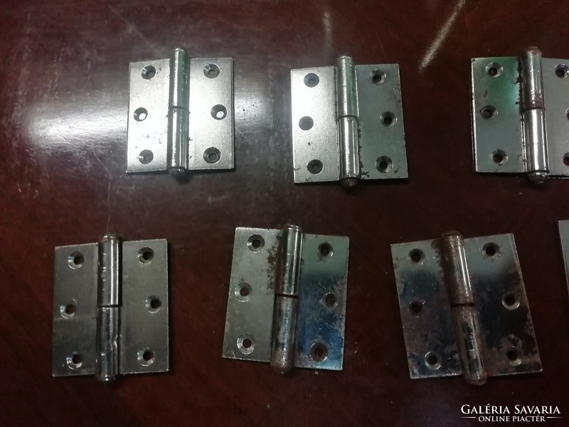 Old furniture, door, window hinges, 11 pcs