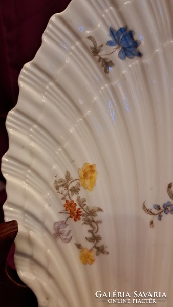 Antik porcelán tál, asztalközép (L3706)