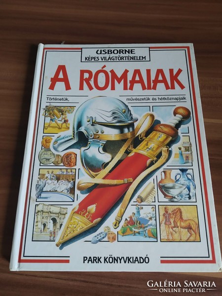 The Romans, usborne picture world history, 1990