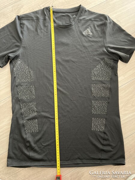 Adidas climalite boy's/men's t-shirt black s