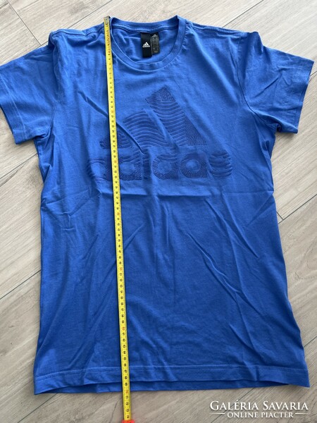 Adidas boy/men's t-shirt royal blue