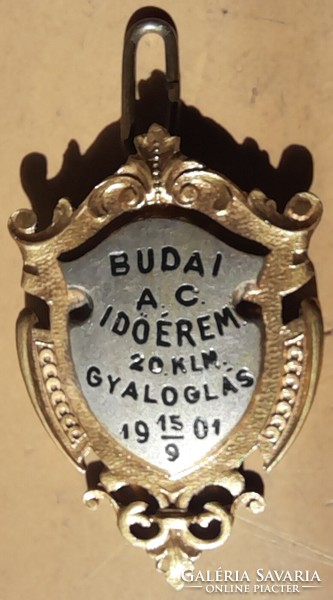 Buda ac time medal 20km walking 1915. Medal, award. 55X30mm 7.8g. There is mail!