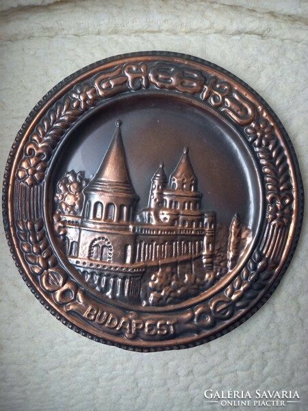 Budapest bronze wall plate