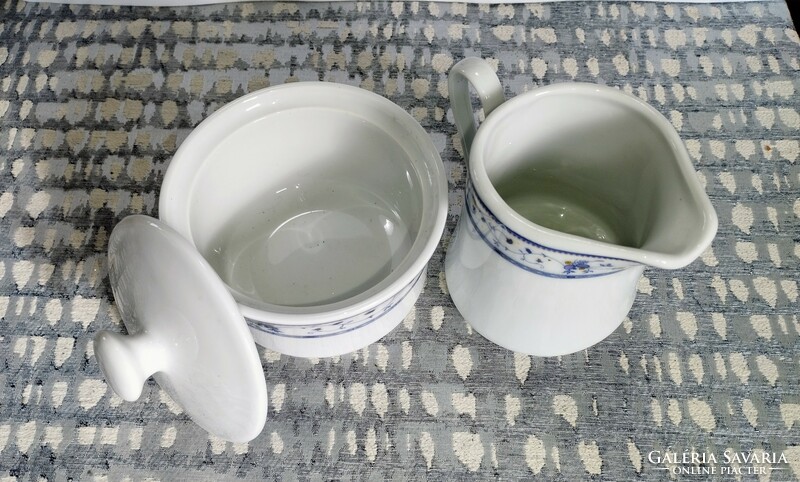 Domex porcelain sugar bowl, spout