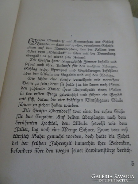 "Alpesi tragédia" német nyelvű regény 1930-as kiadás.