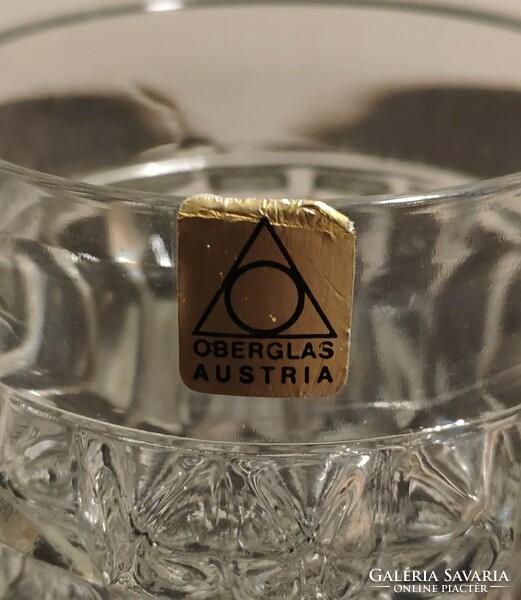 Oberglas Austria whiskys kristály készlet
