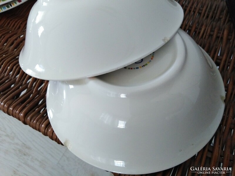 Cherry - gien ceramic plates / 4 persons