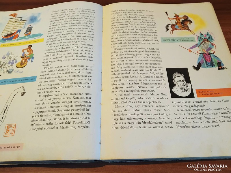 D. Major Klára: Évezredek története,  Gyermekenciklopédia, 1963