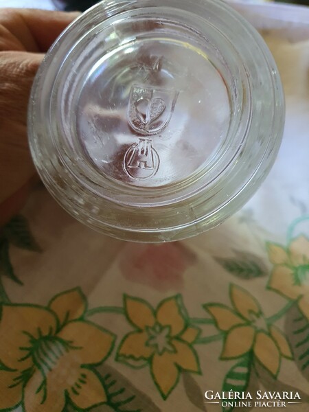 Antik üveg pohár