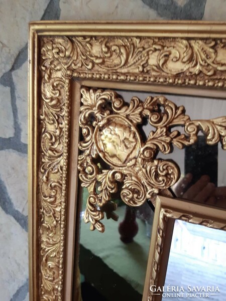 A huge, beautiful mirror. A real rarity.