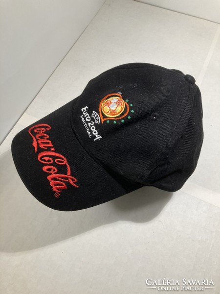 Baseball cap - uefa euro2004 - portugal + coca cola inscription