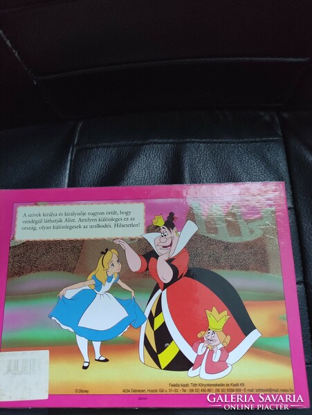 Aliz csodaországban -Disney /Leporellós mesekönyv.