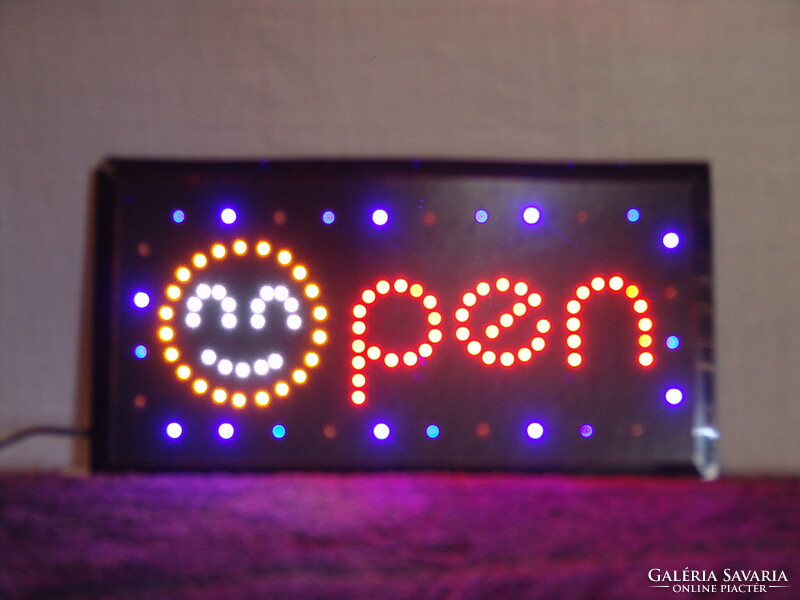 Old illuminated LED board