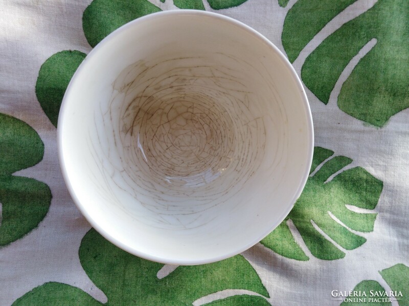 Gien - damaged ceramic cup / bowl