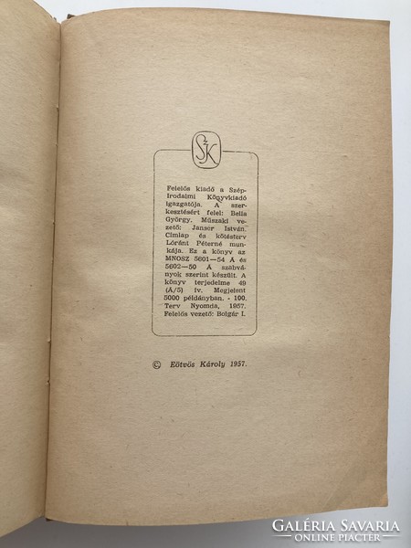 Károly Eötvös: journey around Balaton, 1957 edition