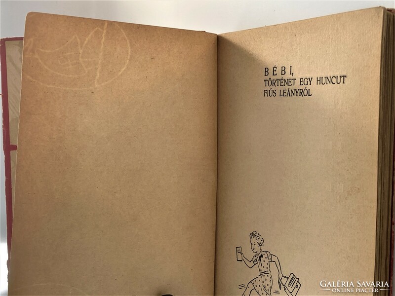 Baby. A story about a girl with a naughty boy - with original drawings by Jenő Pályi, 1940