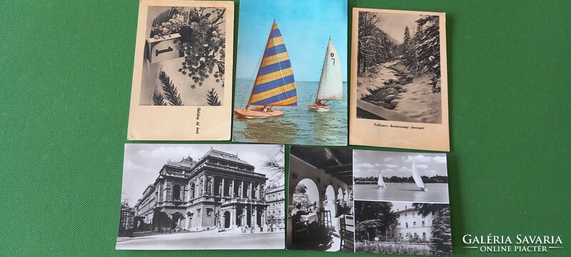 5 postcards