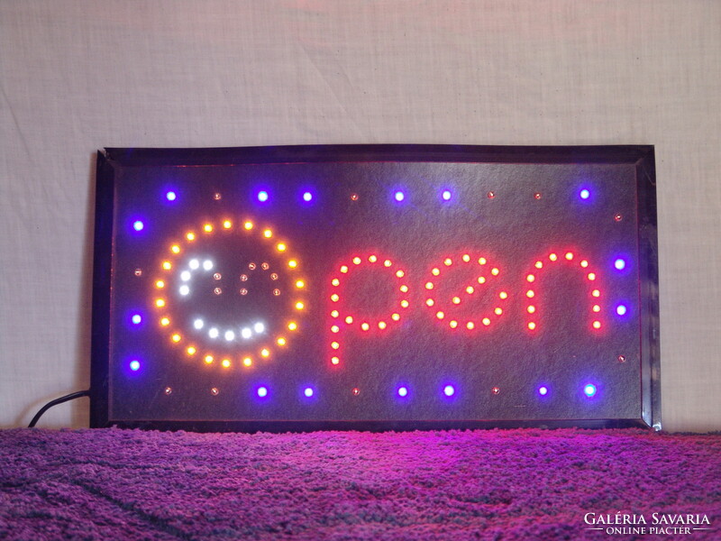 Old illuminated LED board