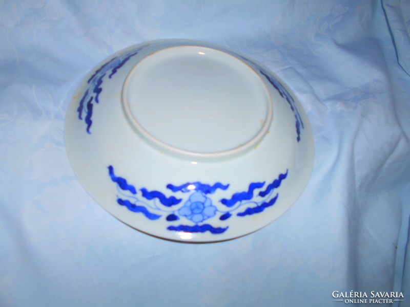 Antik Kínai madárpáras  porcelán  tányér 21 cm