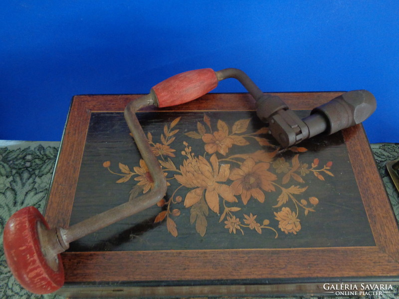 Old hand drill - bath