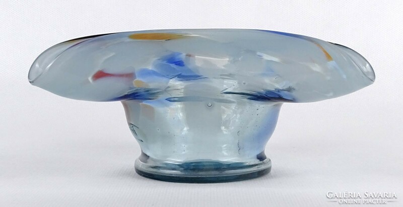 1M915 old flawless Murano artistic blown glass ashtray 7 x 15 cm