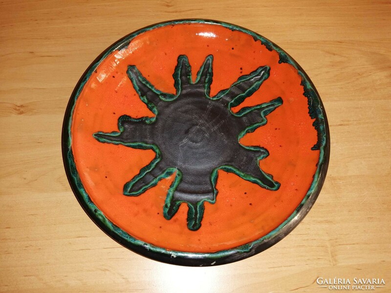 Industrial artist ceramic wall plate 24.5 cm (3p)