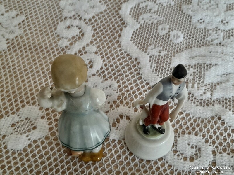 2 Herend rare figurines (damaged)