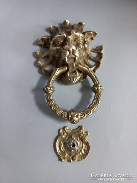 Copper casting lion head knocker