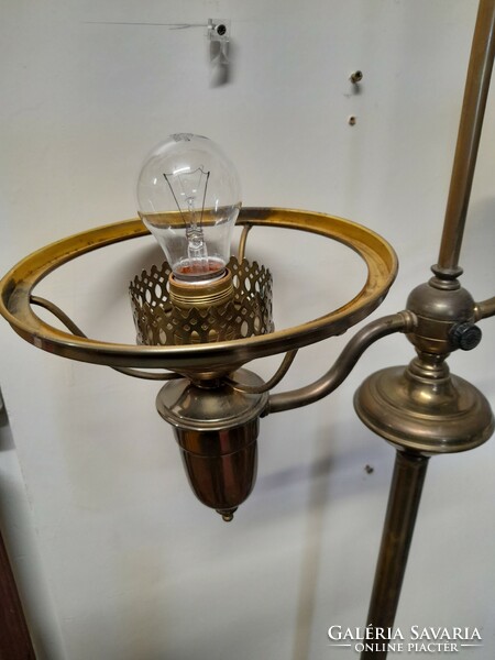 Copper retro chandelier floor lamp. 155 Cm.