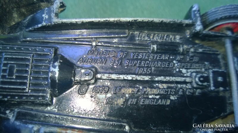 Auburn sportkocsi-matchbox 1935 Ritka ! angol