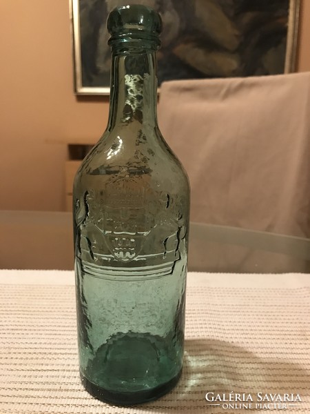 Harmatvíz antik kereskedelmi üveg