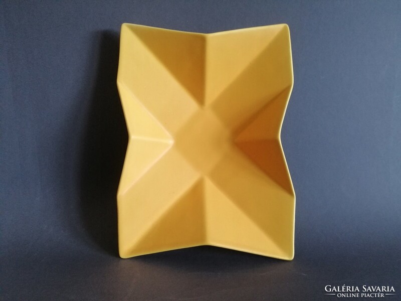 Modern-geometrikus design kínáló/asztalközép, 1990's ASA Collection Germany