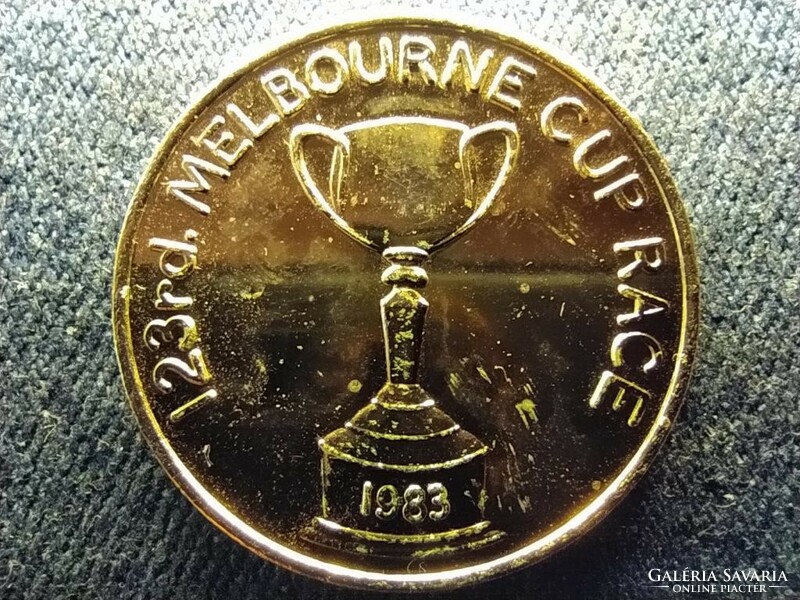 Phar Lap megnyeri a Melbourne Kupát 1930 emlékérem (id69343)
