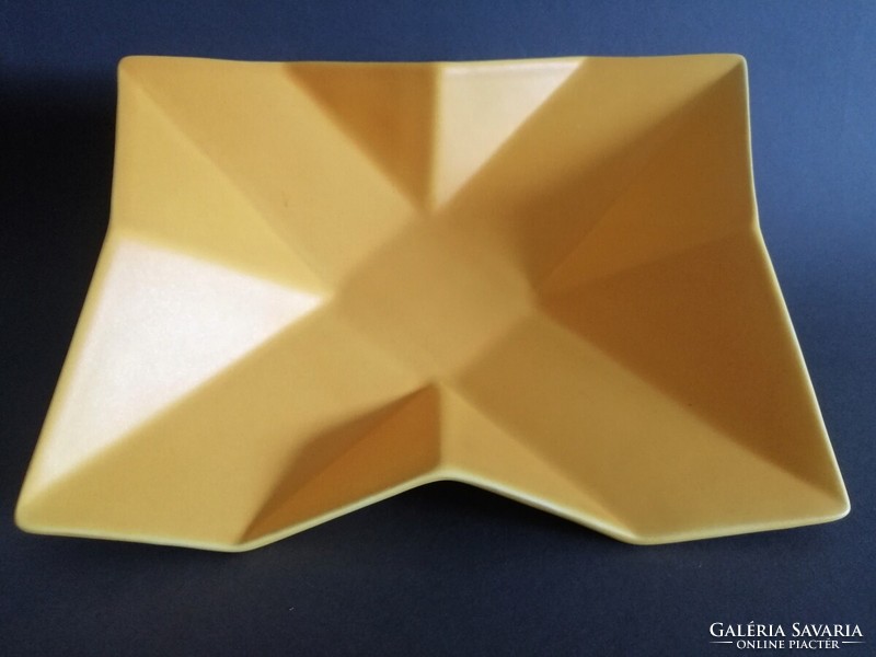 Modern-geometrikus design kínáló/asztalközép, 1990's ASA Collection Germany