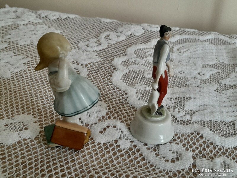 2 Herend rare figurines (damaged)