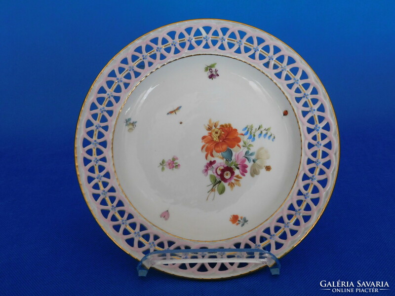 Herend antique 1905 openwork decorative bowl