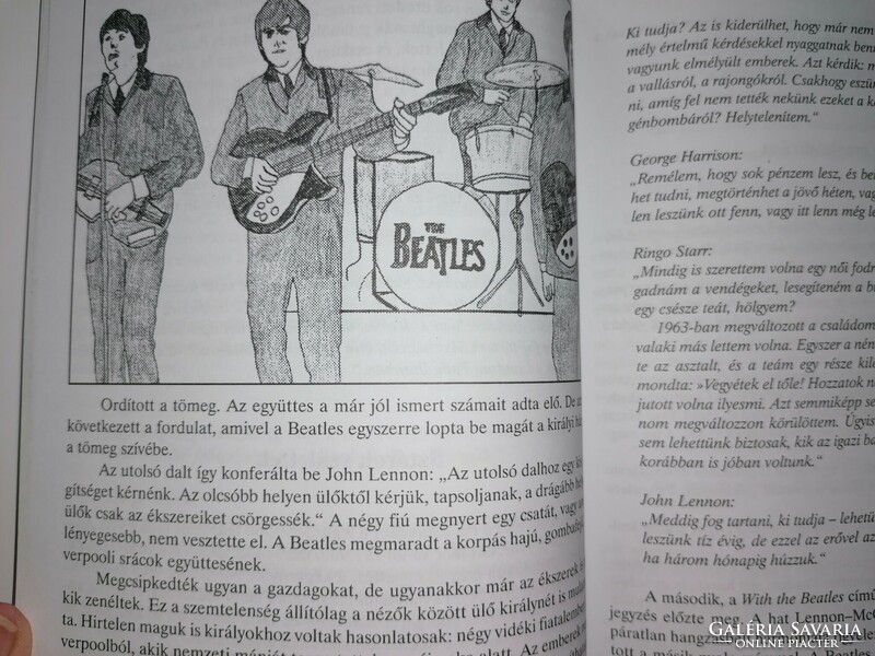 Fehér Attila The Beatles hosszú kanyargós út, dedikált példány, magán kiadás