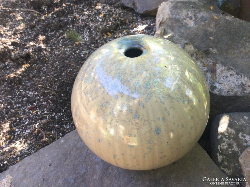 Retro japán jellegű gyönyörű gömb váza