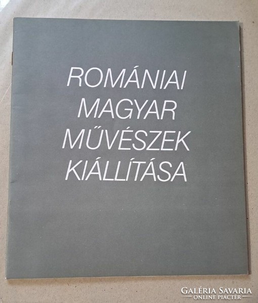 Exhibition of Hungarian artists from Romania