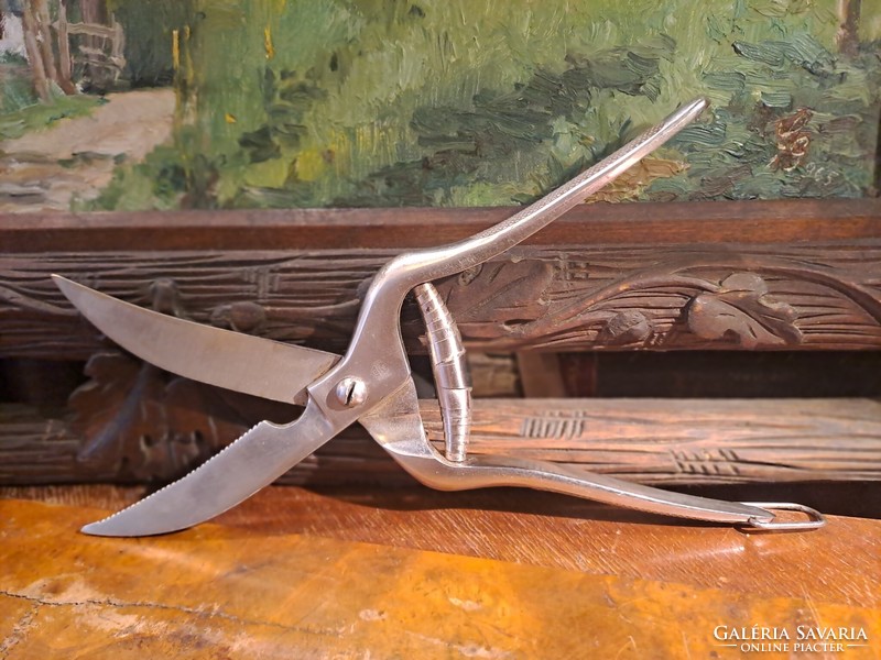 Antique sandrik chicken scissors, chopper