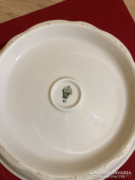 Zsolnay antique soup bowl