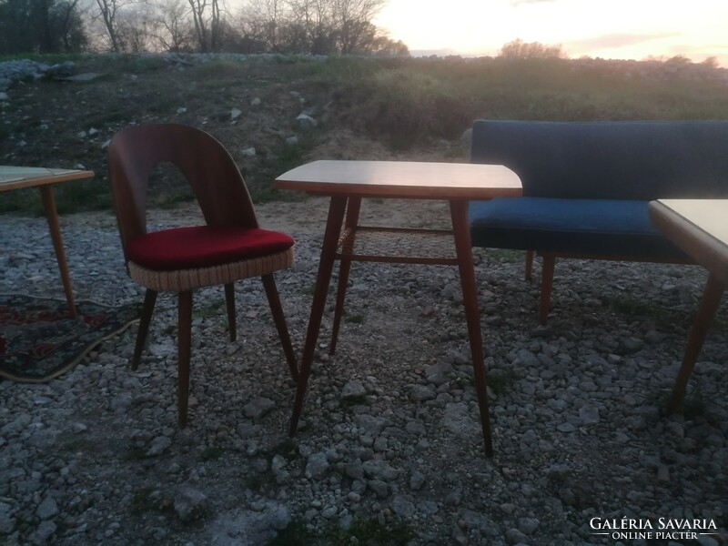 MID CENTURY VINTAGE TABLE DESK , MID-CENTURY ASZTALKA , ‘BRUSSELS’ STYLE. CZECHOSLOVAKIA 1958's