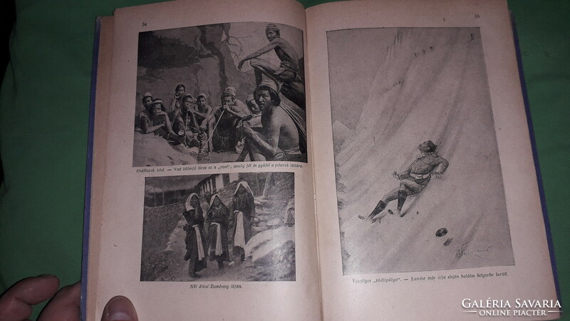 Antik Henry S. Landor Utazás a rejtelmes Tibetben KÉPES könyv a képek szerint TOLNAI